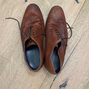 Men’s brown Cole Haan dress shoes